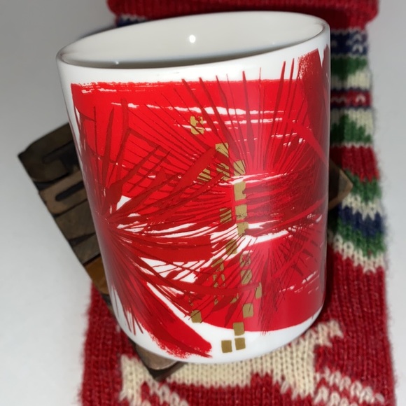 🎄☕️🧜‍♀️STARBUCKS 12 oz. 2014 Holiday/Christmas Ceramic Coffee Mug - Picture 6 of 8